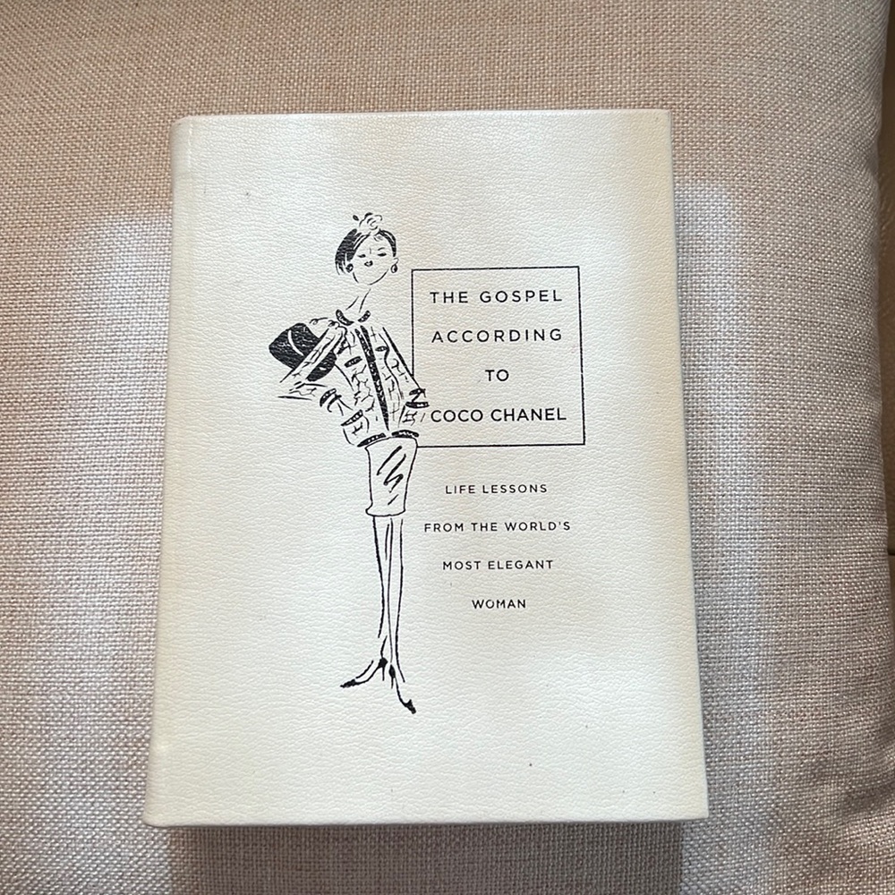 The Gospel According To Coco Chanel Leather Book